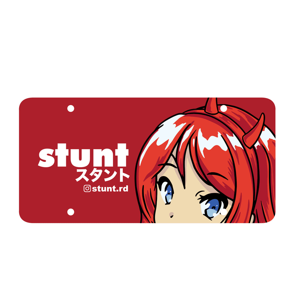 Itasha License Plate